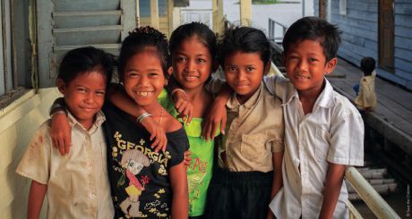 project villages cambodia floating childhood early care outcomes activities